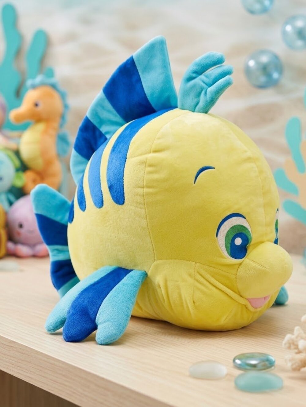 Disney The Little Mermaid Flounder Jumbo Plush